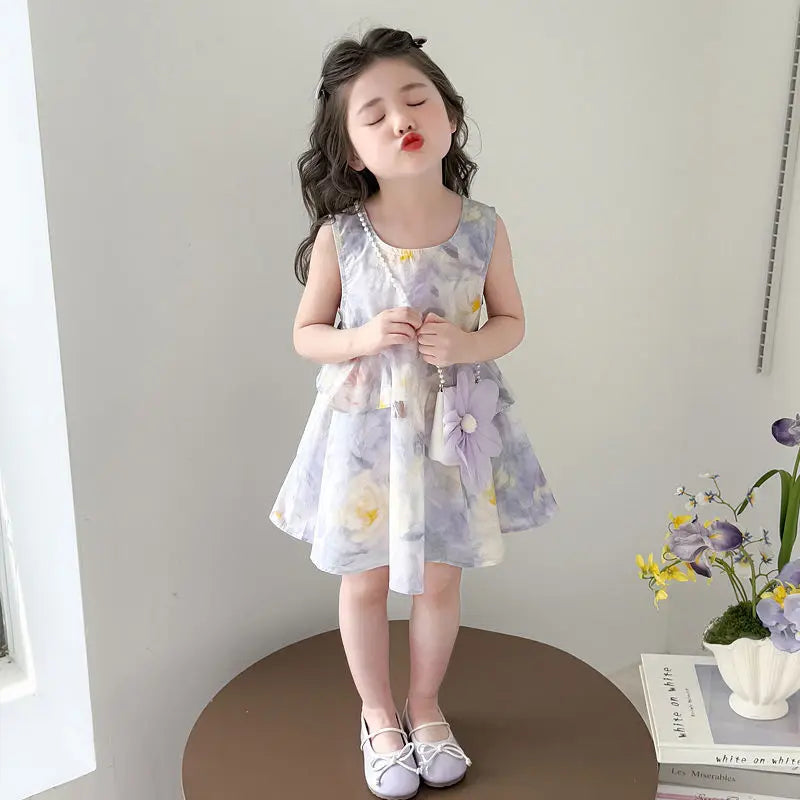 Children's Clothing Girls Clothes Girl Dresses for Girls Dress Female Child Clothes Summer Kids Girls' Girls' Girls' Little Kid