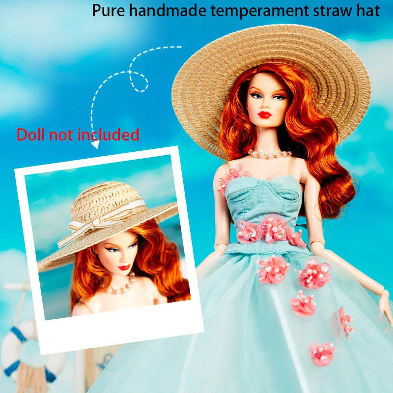 1/6 Supermodel Doll Wear Accessories Fashion Design Handbag/Shoulder Bag/Straw Hat/Beret/Multi Style Bag-Hat 30cm Doll Dress Up