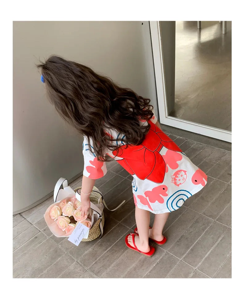 Children's Clothing Girls Clothes Girl Dresses for Girls Dress Female Child Clothes Summer Kids Girls' Girls' Girls' Little Kid