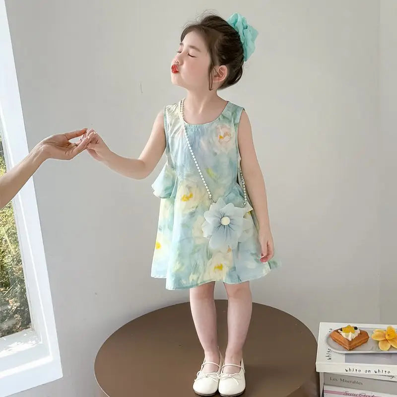 Children's Clothing Girls Clothes Girl Dresses for Girls Dress Female Child Clothes Summer Kids Girls' Girls' Girls' Little Kid