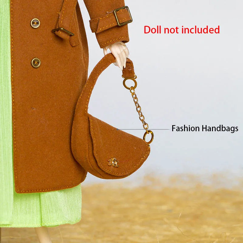 1/6 Supermodel Doll Wear Accessories Fashion Design Handbag/Shoulder Bag/Straw Hat/Beret/Multi Style Bag-Hat 30cm Doll Dress Up